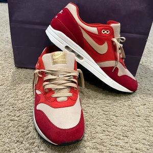 Nike Air Max 1 Premium Retro Red Curry 2018